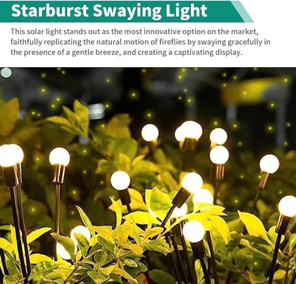 Garden Solar LED Firefly Lights 2