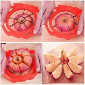 apple corer fruit peeler slicer fruit vegetable divider cutter random color 6