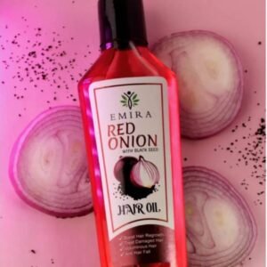 emira red onion with black seed hair oil 120ml 1