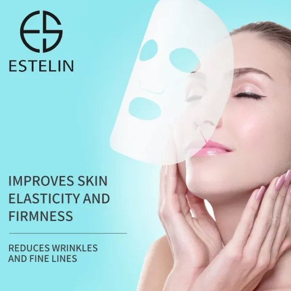 estelin hyaluronic acid hydrating vitalizing essence mask 10pcs box 5