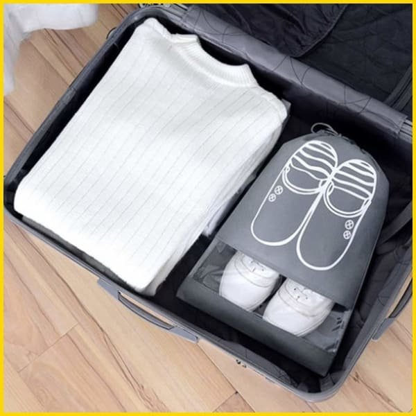 shoe organizer shoe bag for storage or travel random color 3