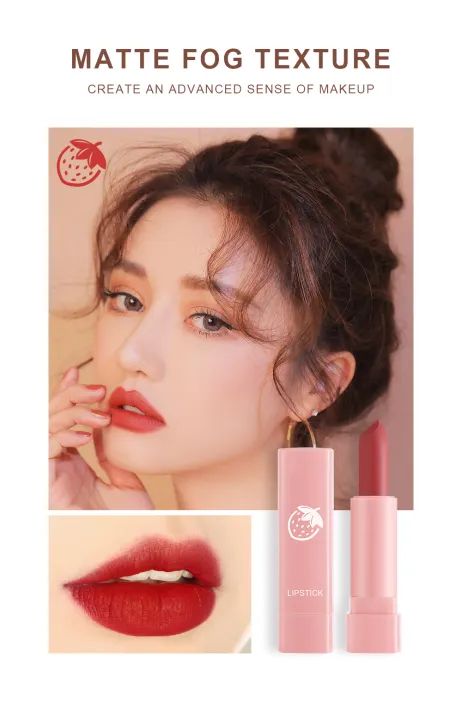 dragon ranee 10 pieces velvet matte pink lipstick set long lasting makeup waterproof lip gloss for girls womens 8